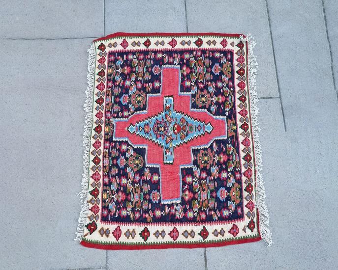 Vintage Ev Dekor Anadolu Desenli Halı