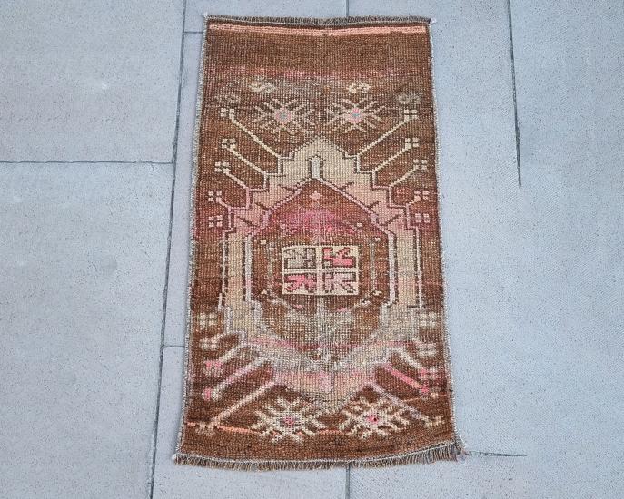 Vintage Ev Dekor Anadolu Desenli Halı