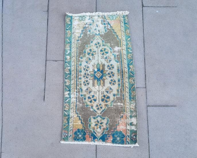 Vintage Ev Dekor Anadolu Desenli Halı