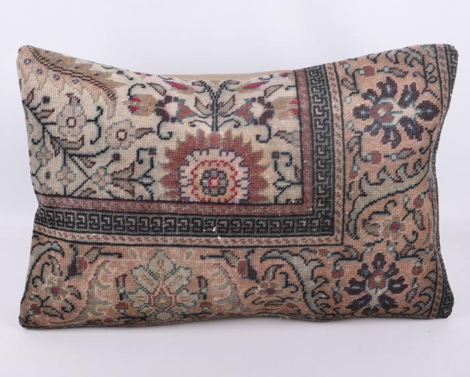 Antika Halı Anadolu Desenli  Halı Yastık Kılıfı