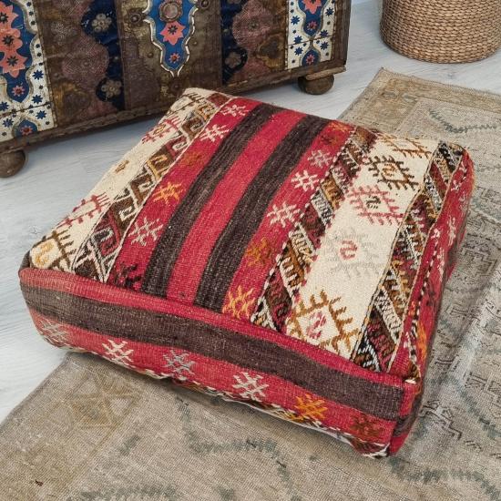 Kilim Puf Yer Minderi