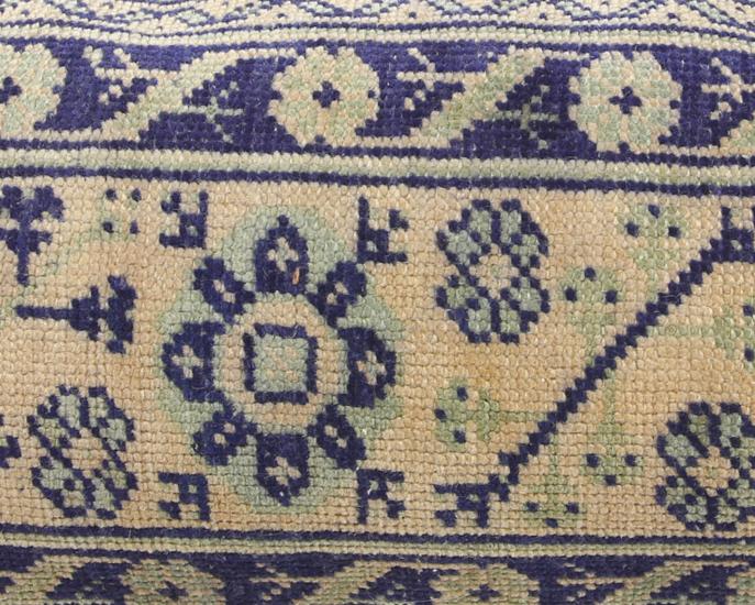 Vintage Anadolu Kilim Kırlen Halı Kılıfı El Dokuması Yün Kırlent