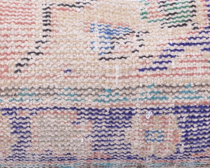 Vintage Anadolu Kilim Kırlen Halı Kılıfı El Dokuması Yün Kırlent
