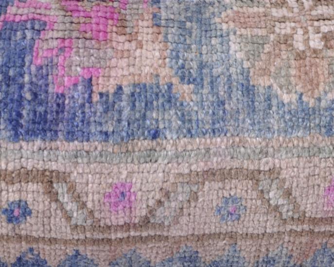 Vintage Anadolu Kilim Kırlen Halı Kılıfı El Dokuması Yün Kırlent