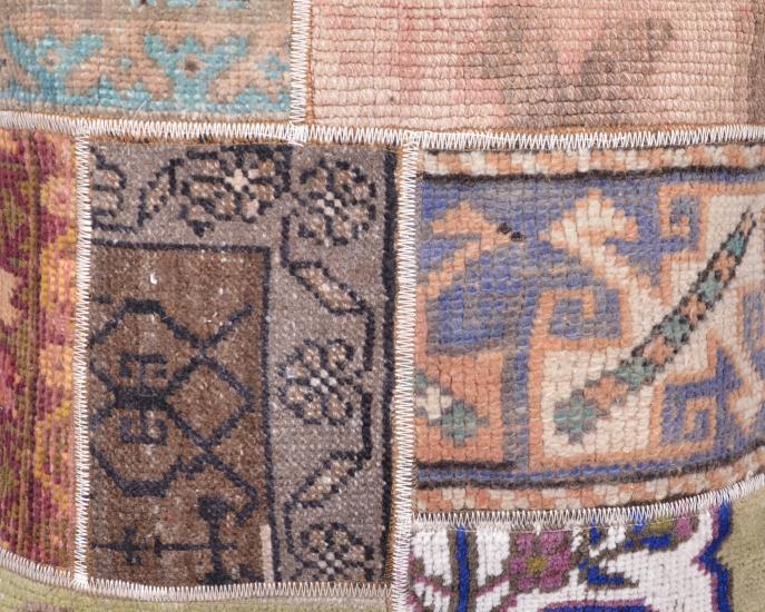 Etnik Anadolu Desenli  Halı Yastık Kılıfı Vintage