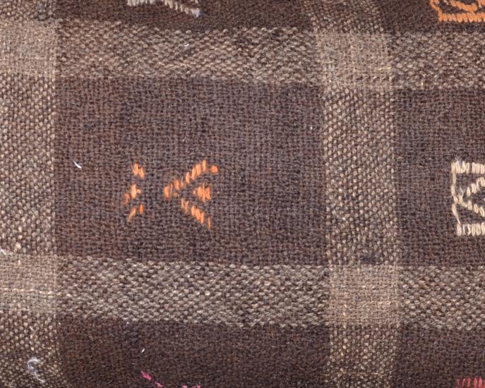 Bohem Anadolu Kilim Kırlen Kılıfı El Dokuması Yün Kırlent