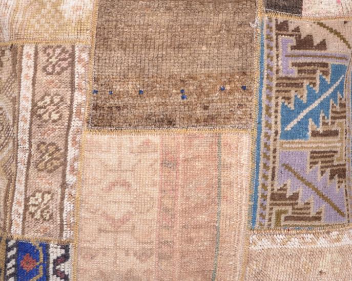 Etnik Anadolu Desenli  Halı Yastık Kılıfı Vintage