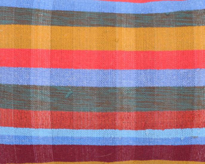 Bohem Anadolu Kilim Kırlen Kılıfı El Dokuması Yün Kırlent