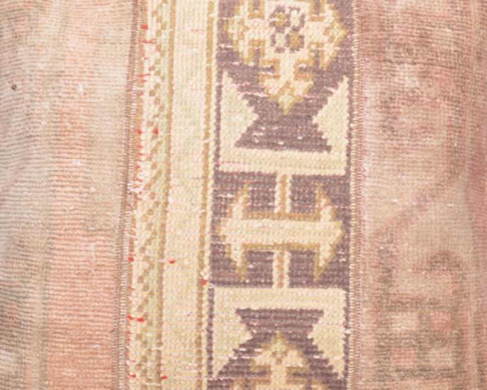 Etnik Anadolu Desenli  Halı Yastık Kılıfı Vintage