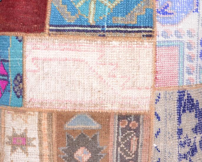 Etnik Anadolu Desenli  Halı Yastık Kılıfı Vintage
