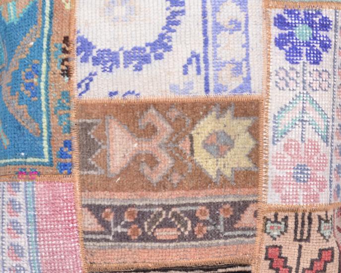 Etnik Anadolu Desenli  Halı Yastık Kılıfı Vintage
