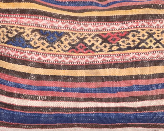 Bohem Anadolu Kilim Kırlen Kılıfı El Dokuması Yün Kırlent
