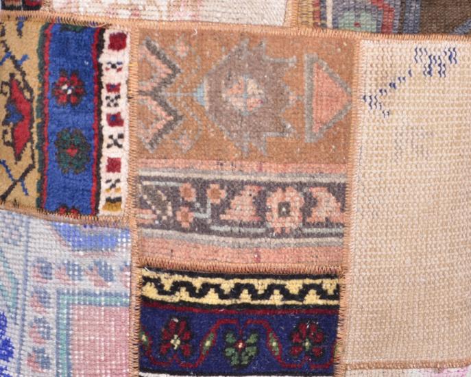 Etnik Anadolu Desenli  Halı Yastık Kılıfı Vintage