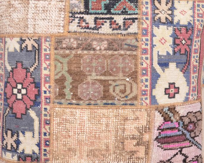 Etnik Anadolu Desenli  Halı Yastık Kılıfı Vintage