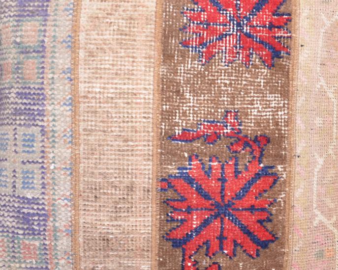 Etnik Anadolu Desenli  Halı Yastık Kılıfı Vintage