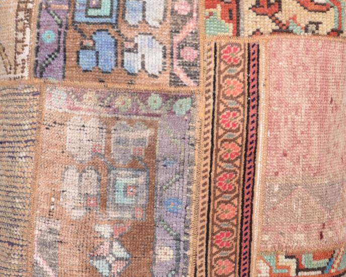 Etnik Anadolu Desenli  Halı Yastık Kılıfı Vintage