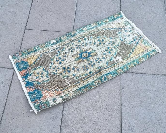 Vintage Ev Dekor Anadolu Desenli Halı