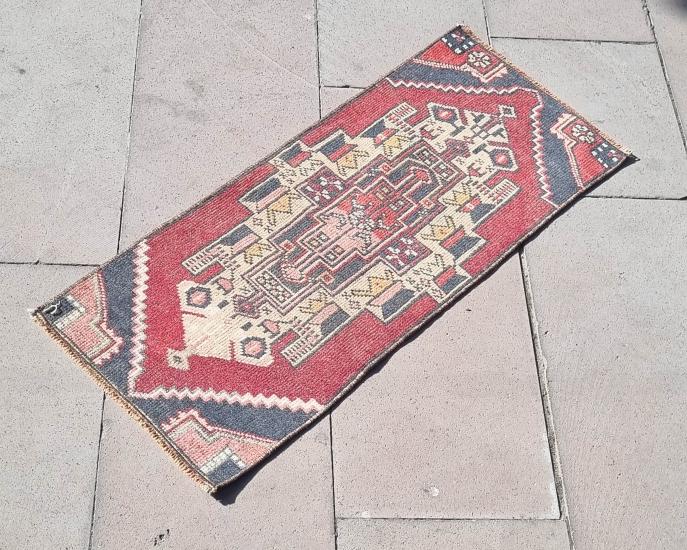 Vintage Ev Dekor Anadolu Desenli Halı